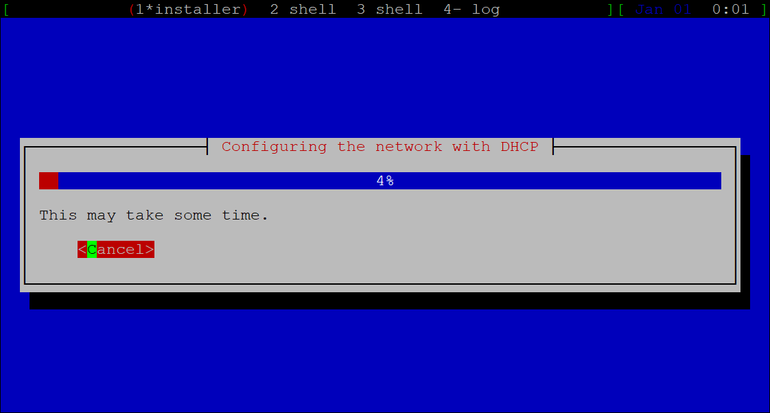 nas Debian installer